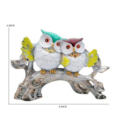 Owl Play Showpiece