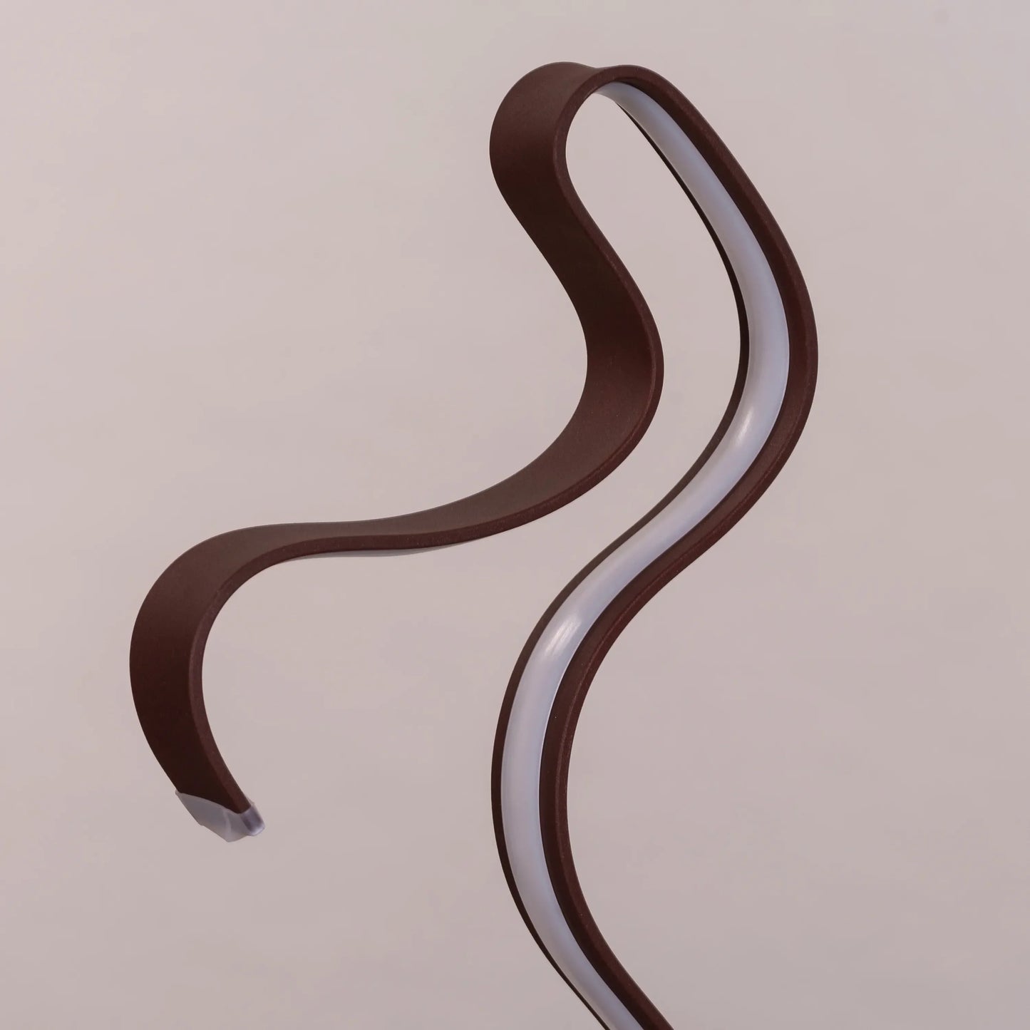 Brown, Dimmable LED with Remote Control) Table Lamp