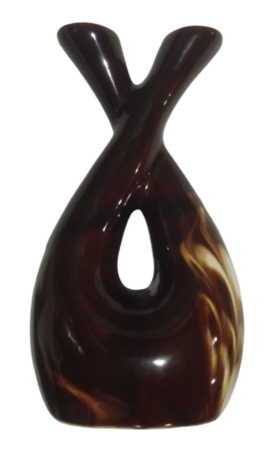 Flower vase with Two Opening for Flowers