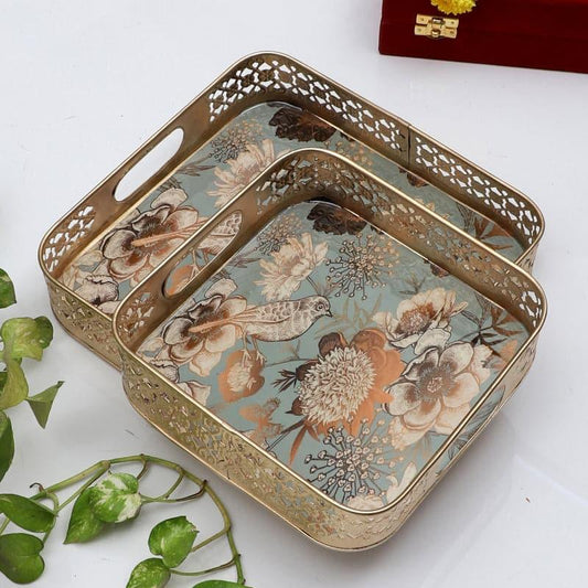 Blossom Tray - Set Of Two