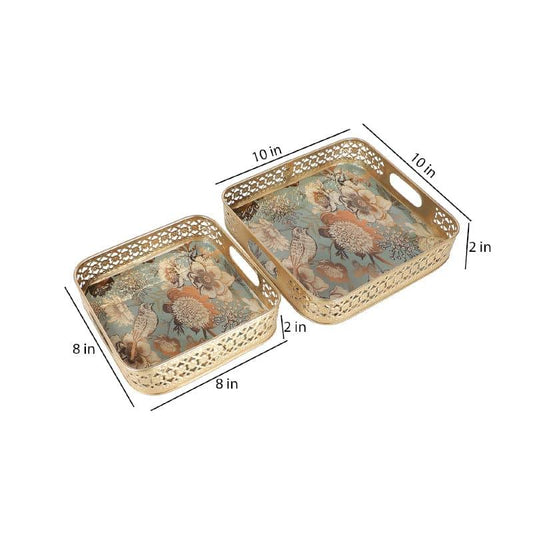 Blossom Tray - Set Of Two